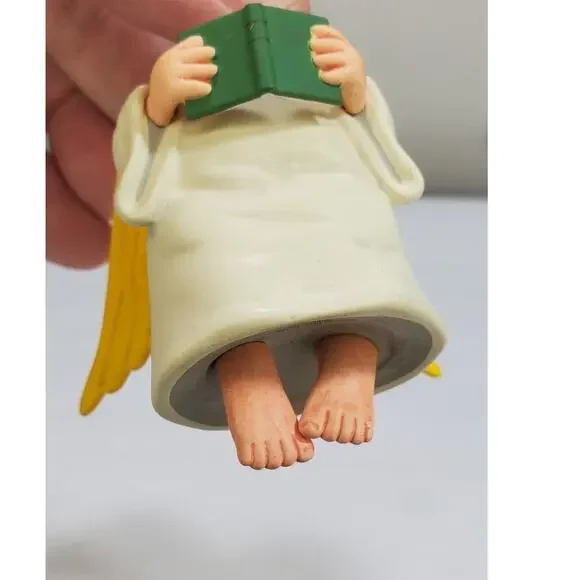 Vintage Enesco Treasury Of Christmas Ornaments "Santa Wings It", 1991 - Picture 4 of 7